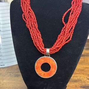 Silpada Cascading Waves 925 Pendant Necklace